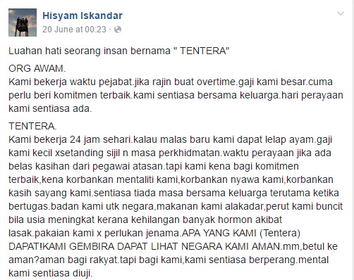 luahan askar